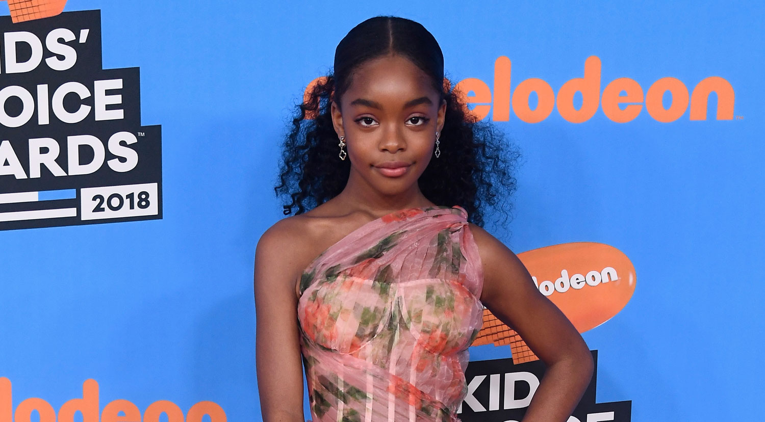 Marsai Martin Put On Guacamole Socks at KCAs 2018! | 2018 Kids Choice