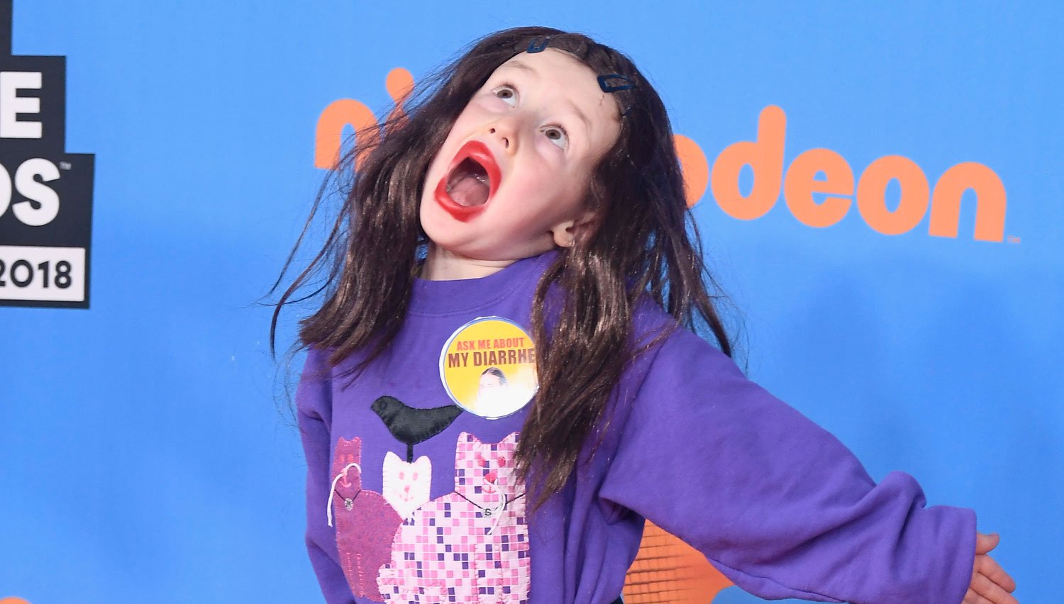 Colleen Ballingers Nephew Dresses As Miranda Sings At Kcas 2018