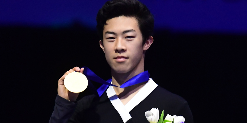 Nathan Chen Wraps Up Season By Winning Gold at World Figure Skating ...