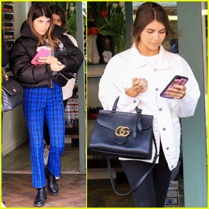 Olivia Jade & Sis Bella Step Out For Afternoon Nail Salon Outing ...