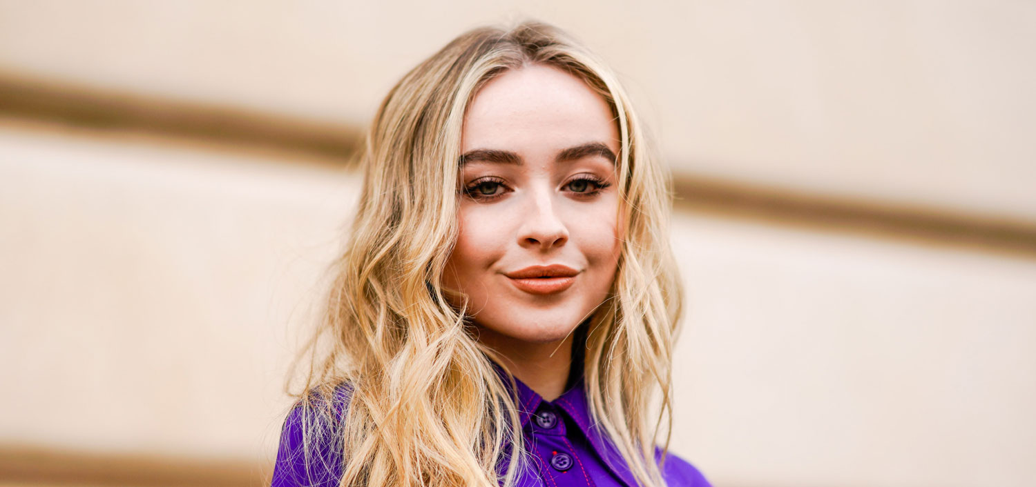 Sabrina Carpenter Goes Purple For Nina Ricci Fashion Show | Sabrina ...