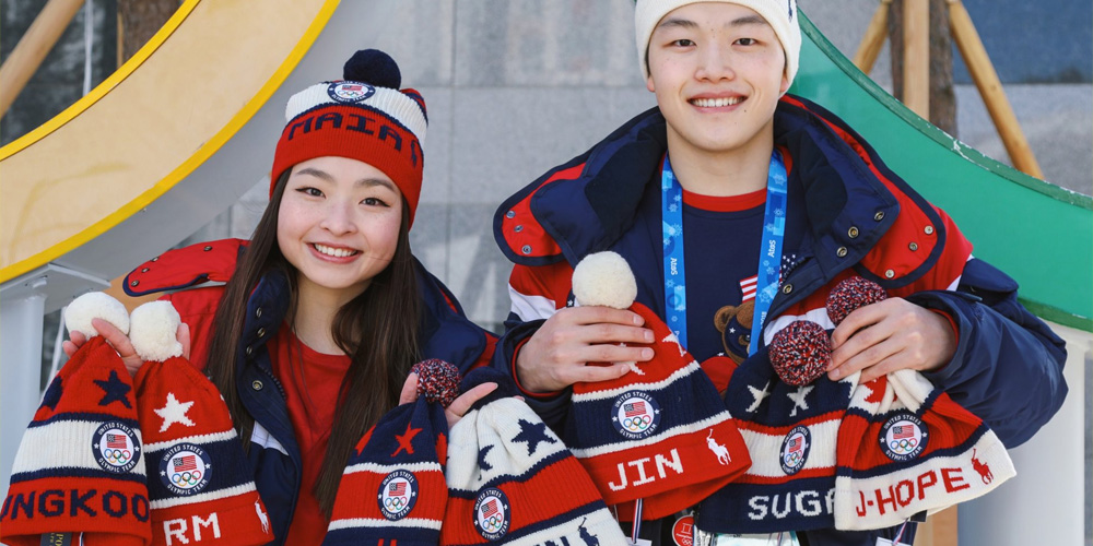 Maia & Alex Shibutani Made Team USA Hats For BTS Here’s What Happened(01)