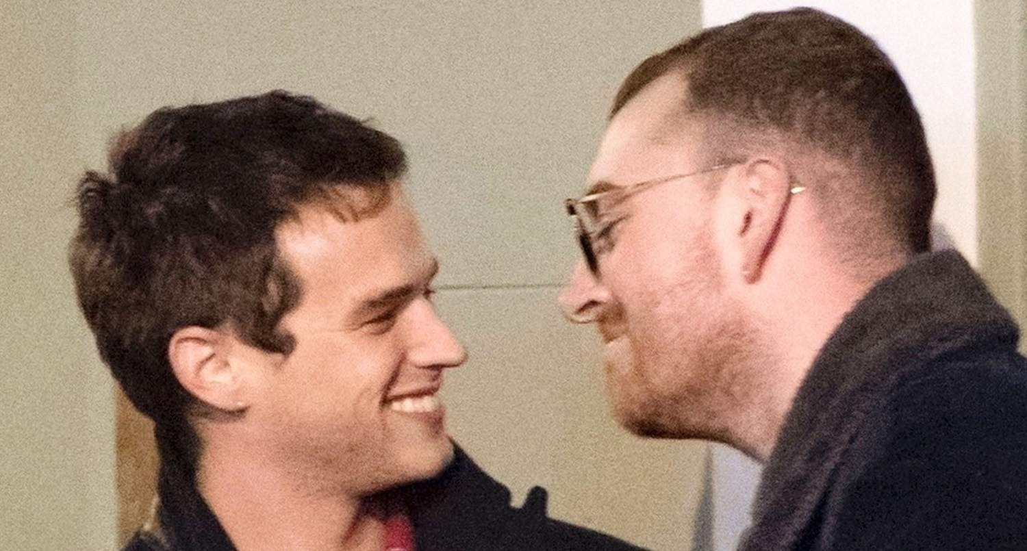 Sam Smith Pokes Fun at Photos of Him Kissing Brandon Flynn! | Brandon ...