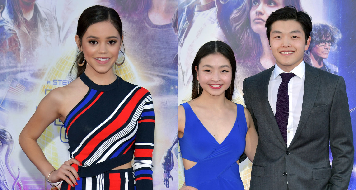 Jenna Ortega Joins Maia & Alex Shibutani at ‘Ready Player One’ Premiere