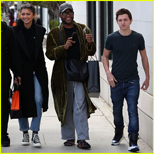 Zendaya is All Smiles While Out With Tom Holland in Beverly Hills
