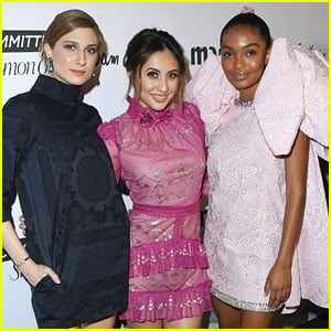 Francia Raisa & Emily Arlook Support Yara Shahidi at 'Marie Claire' Fresh Faces Celebration