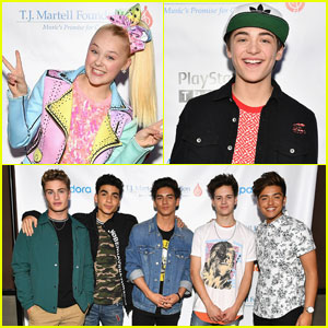In Real Life Joins JoJo Siwa & Asher Angel at T.J. Martell Foundation's Family Day!