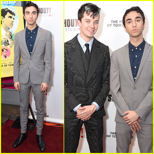 Alex Wolff Joins Asa Butterfield at 'The House Of Tomorrow' Premiere in NYC