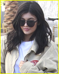 Kylie Jenner & Daughter Stormi Matched While Out For A Stroll