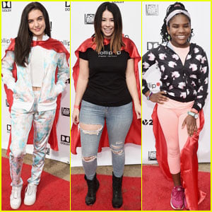 Lilimar, Jillian Rose Reed & Trinitee Stokes Are Superheroes For The Day!