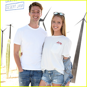 Patrick Schwarzenegger Coordinates His Outfit with Abby Champion at Coachella