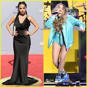 Becky G & Sofia Reyes Join Forces at Billboard Latin Music Awards 2018