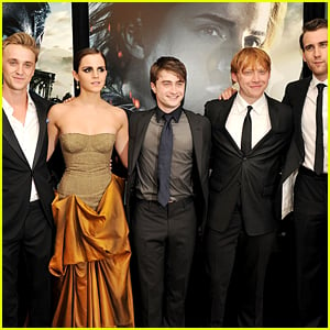 Tom Felton Reunites with ‘Harry Potter’ Co-Stars Emma Watson & Matthew ...