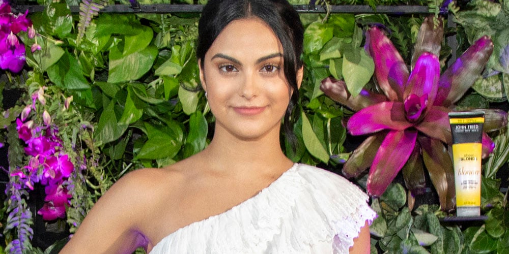 Camila Mendes Celebrates John Frieda Ambassadorship With Chic Party in