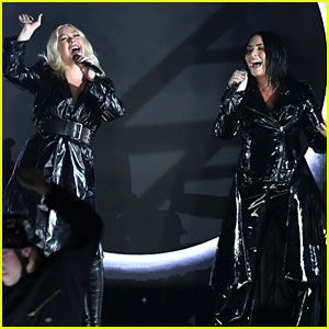 Demi Lovato Joins Christina Aguilera for a Billboard Music Awards Performance! (Video)