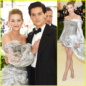 Cole Sprouse & Lili Reinhart Make Red Carpet Debut As A Couple at Met Gala 2018