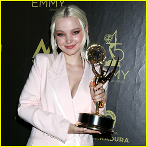 Dove Cameron Gets Standing Ovation From 'Descendants 3' Family After Winning An Emmy
