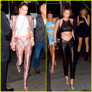 Gigi & Bella Hadid Celebrate Together at the Met Gala 2018 After Parties!