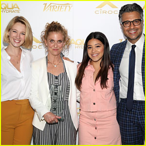 Gina Rodriguez Joins Her 'Jane the Virgin' Co-Stars at Empowered Women's Brunch!