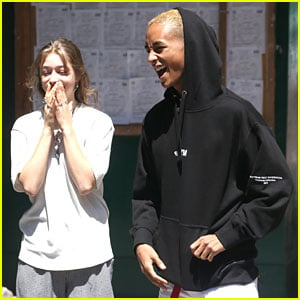 Jaden Smith goes to prom with girlfriend Odessa Adlon