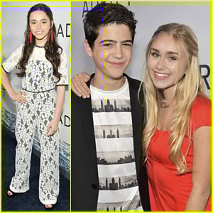 Joshua Rush Celebrates Being Done with Finals At 'Adrift' Premiere