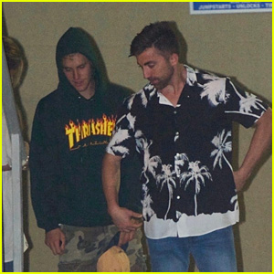 Justin Bieber Heads Out After His Wednesday Night Worship
