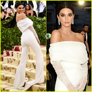 Kendall Jenner Is White Hot in Pants at Met Gala 2018!