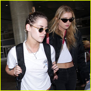 Kristen Stewart Arrives Home from Cannes with Girlfriend Stella Maxwell