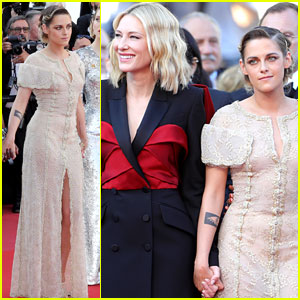 Kristen Stewart Glams Up for Final Cannes Red Carpet