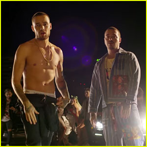 Liam Payne Gets Shirtless in 'Familiar' Music Video With J Balvin - Watch!