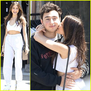 Madison Beer & Boyfriend Zack Bia Show Some Sweet PDA! | Madison Beer