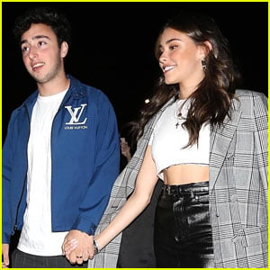 Madison Beer cuddles man before getting tattoo in LA  Daily Mail Online