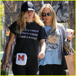 Miley Cyrus and Her Mom Tish Wear Designer Looks in New York