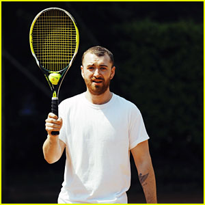 Sam Smith Looks Happy While Recharging & Writing Music!