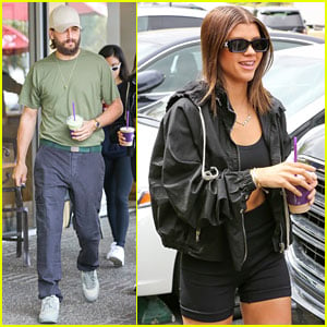 Sofia Richie Shows Some Skin for Coffee With Scott Disick | Scott