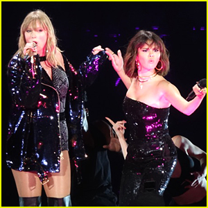 Taylor Swift is Joined by BFF Selena Gomez During Reputation Tour Show!