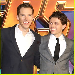 Tom Holland Gets Hushed By Benedict Cumberbatch In Interviews to Avoid 'Infinity War' Spoilers - Watch Now!