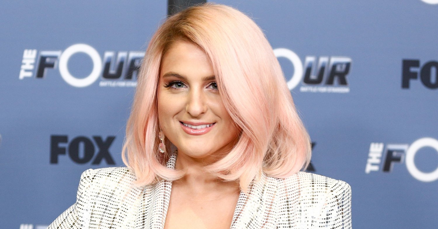 Meghan Trainor Shows Off Pink Hair at ‘The Four’ Season 2 Premiere ...