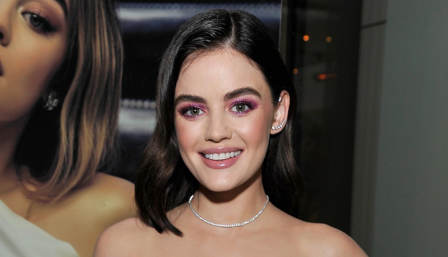 Lucy Hale Goes Pretty in Pink for Real is a Diamond Party! | Ally ...