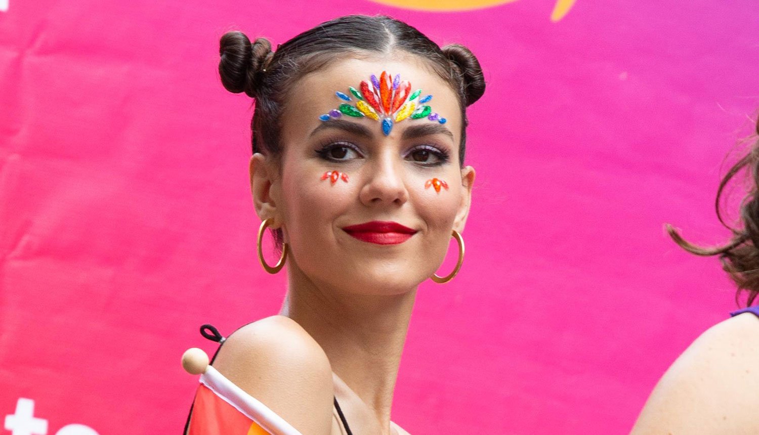 Victoria Justice Shows Her Colors at NYC Pride Parade 2018! | Victoria