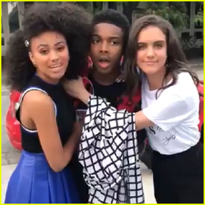 Daniella Perkins & Lilimar Are Jokingly Holding Amarr Wooten Hostage Unless You Watch 'Knight Squad'