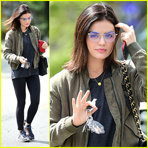 Lucy Hale Visits The Old ‘Pretty Little Liars’ Stages | Lucy Hale ...