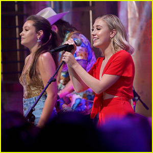 Maddie & Tae's Maddie Marlow Shows Off Sparkly Engagement Ring at CMA Fest 2018