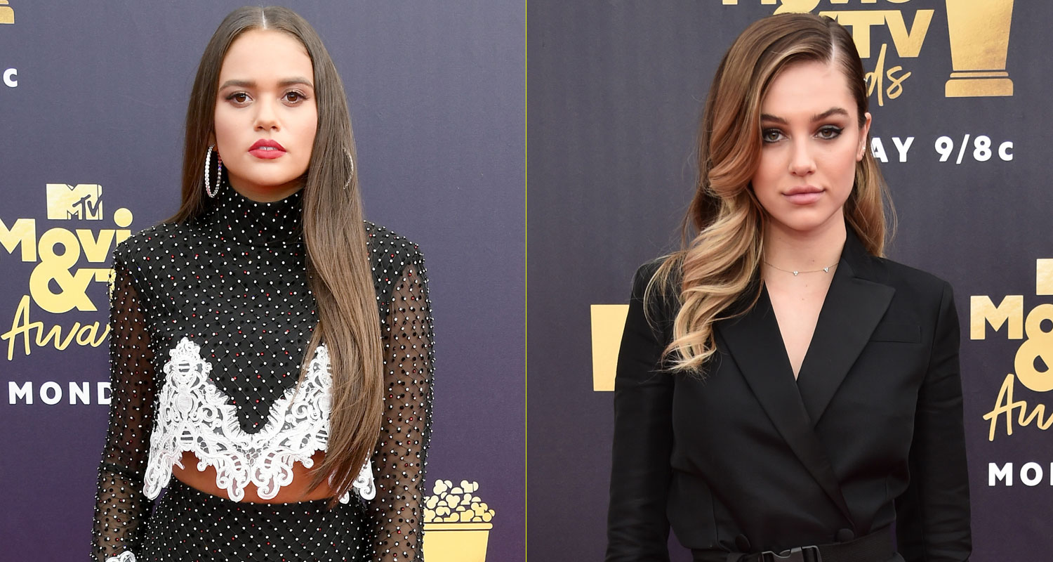 Madison Pettis & Delilah Belle Get Chic at MTV Movie & TV Awards 2018