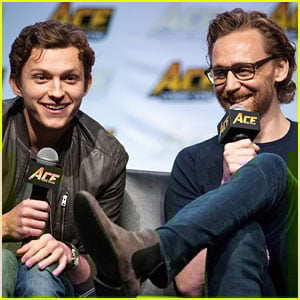 Tom Holland Reunites with Marvel Stars at ACE Comic Con