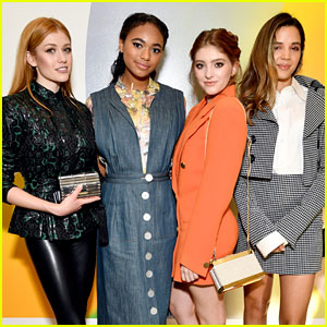 Katherine McNamara, Chandler Kinney, & More Step Out in Style for Wolk Morais Show