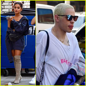 Ariana Grande only has eyes for Pete Davidson during outing in NYC