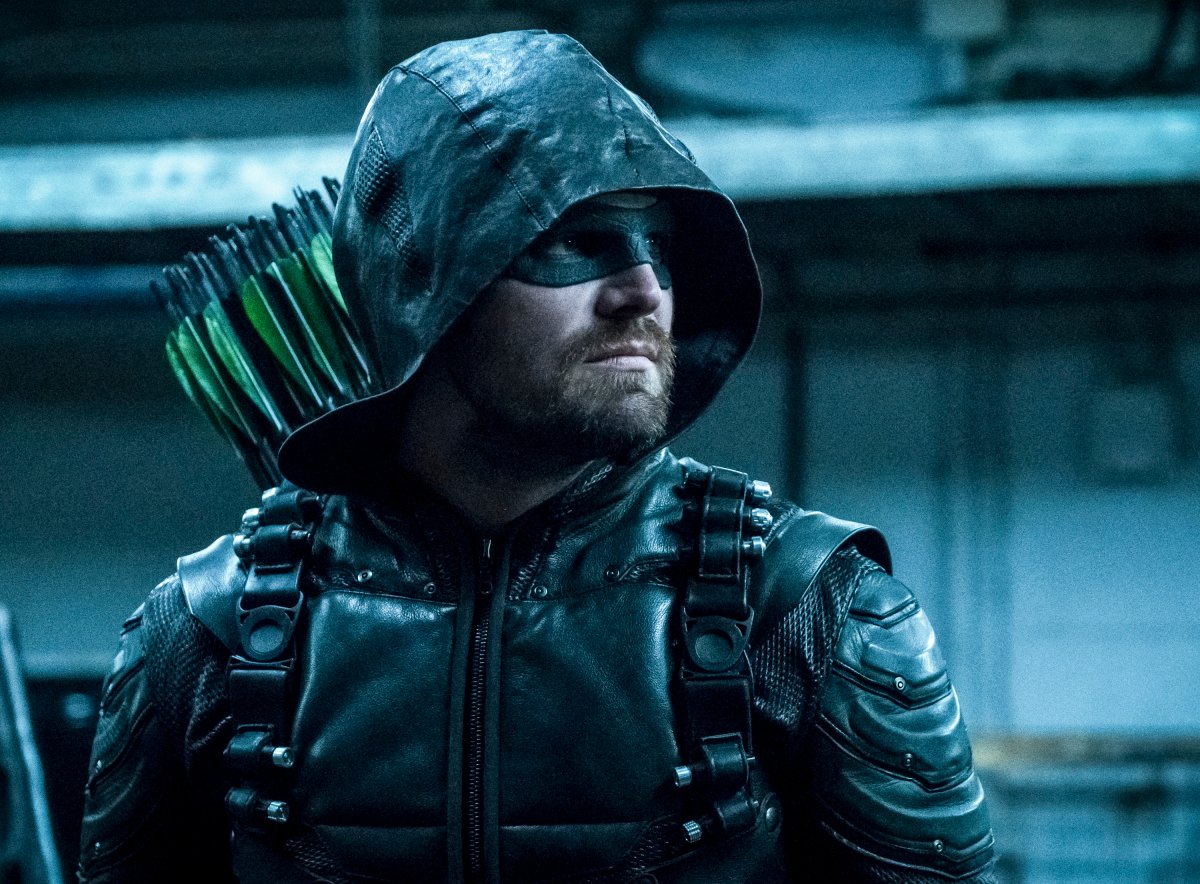 Emily Bett Rickards & Stephen Amell Kick Off Season 7 of ‘Arrow ...