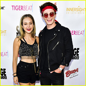 Brec Bassinger & Dylan Summerall Couple Up for 'Sage Alexander' Launch Party!