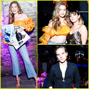 Charli XCX, Dylan Sprouse, Patrick Schwarzenegger, & More Celebrate Gigi Hadid's 'V' Magazine Covers